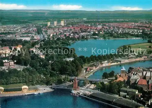AK / Ansichtskarte Luebeck Fliegeraufnahme Luebeck