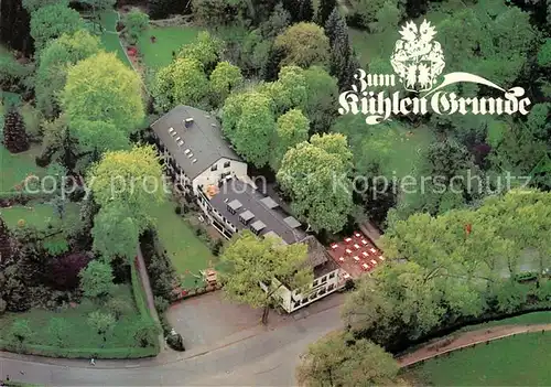 AK / Ansichtskarte Luecklemberg Hotel Restaurant Zum Kuehlen Grunde Fliegeraufnahme Luecklemberg