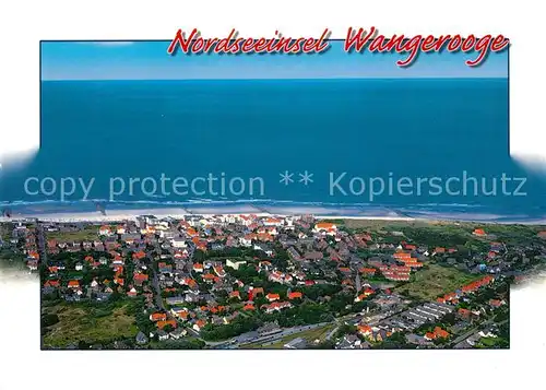 AK / Ansichtskarte Wangerooge_Nordseebad Fliegeraufnahme Wangerooge_Nordseebad