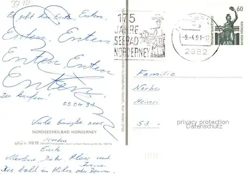 AK / Ansichtskarte Norderney_Nordseebad Fliegeraufnahme Norderney_Nordseebad