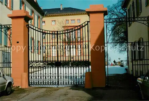 AK / Ansichtskarte Herrnsheim Gusseiserners Tor Schloss Herrnsheim