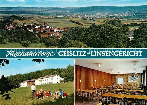 AK / Ansichtskarte Geislitz Landschaftspanorama Jugendherberge Geislitz