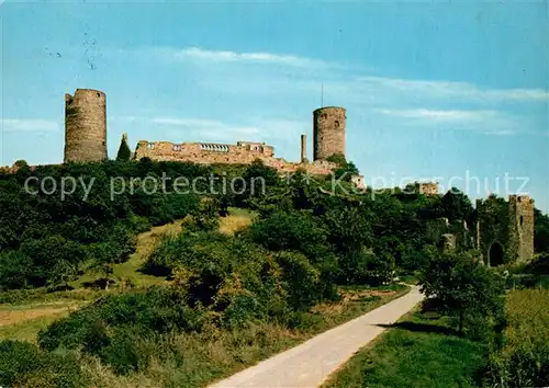 AK / Ansichtskarte Muenzenberg Burgruine Muenzenberg