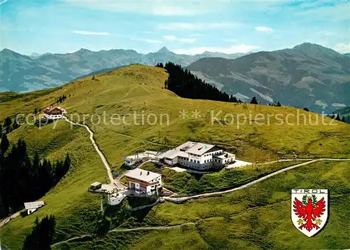 AK / Ansichtskarte Wildschoenau_Tirol Markbachjoch Grosser Rettenstein Alpenpanorama Fliegeraufnahme Wildschoenau Tirol