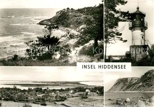 Kloster_Hiddensee Die Hucke Kueste Leuchtfeuer Nordufer Kloster_Hiddensee