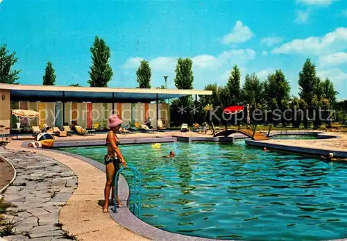 AK / Ansichtskarte Abano_Terme Hotel Bristol Buja Pool Abano Terme