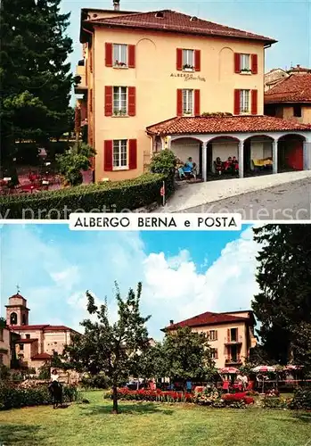 AK / Ansichtskarte Novaggio Albergo Berna e Posta Novaggio