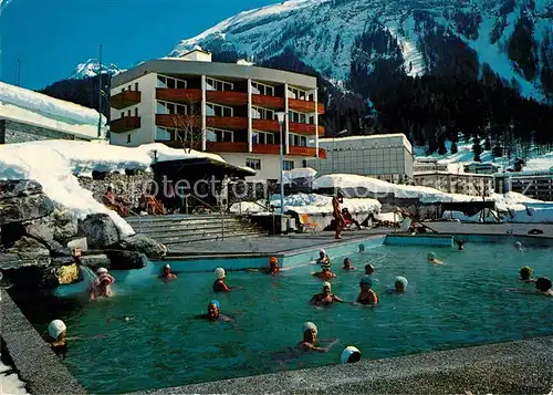 AK / Ansichtskarte Leukerbad Thermalbad Leukerbad