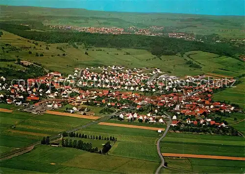 AK / Ansichtskarte Wartenberg_Hessen Fliegeraufnahme Wartenberg Hessen