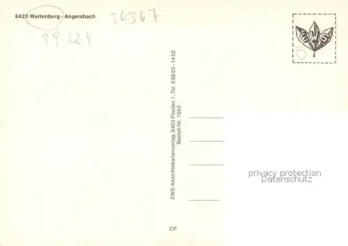 AK / Ansichtskarte Angersbach Wartenberg Freibad Angersbach