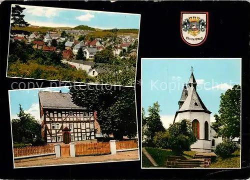 AK / Ansichtskarte Gladenbach Fachwerk Kirche Basilika Gladenbach