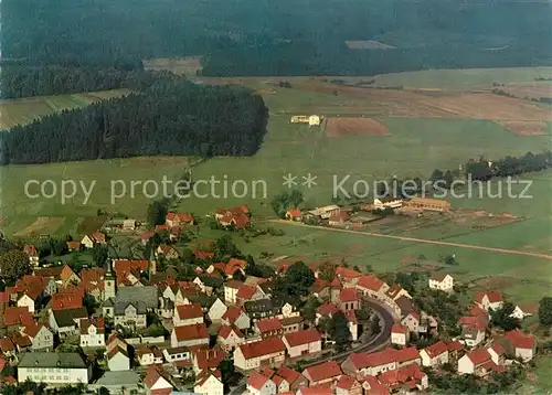 AK / Ansichtskarte Herbstein Fliegeraufnahme im Vogelsberg  Herbstein