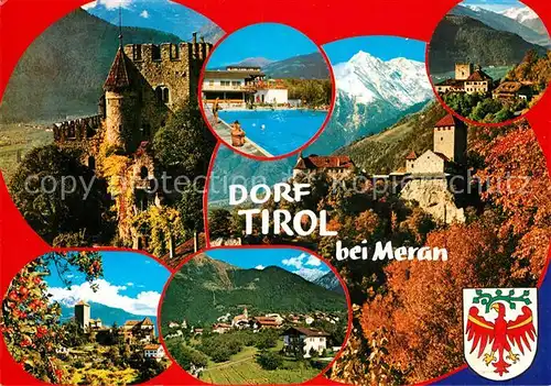 AK / Ansichtskarte Dorf_Tirol  Dorf_Tirol