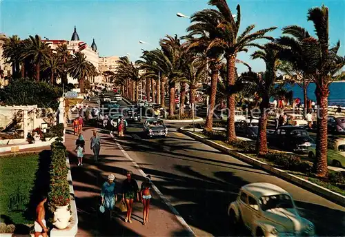 AK / Ansichtskarte Cannes_Alpes Maritimes La Croisette Cannes Alpes Maritimes