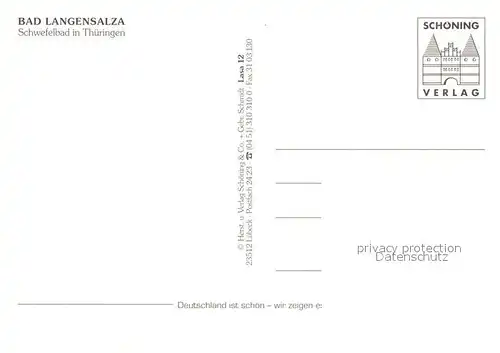 AK / Ansichtskarte Bad_Langensalza  Bad_Langensalza