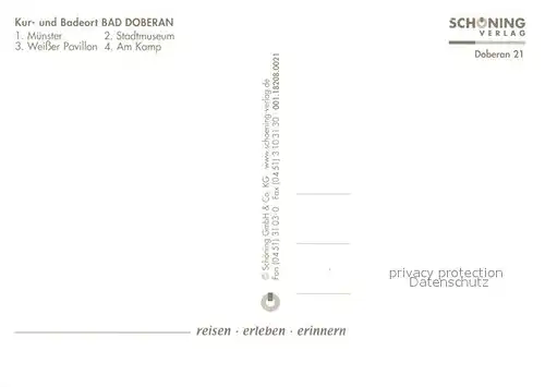 AK / Ansichtskarte Bad_Doberan Muenster Stadtmuseum Weisser Pavillon Am Kamp Bad_Doberan