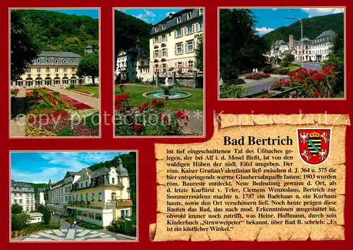 AK / Ansichtskarte Bad_Bertrich Kurhaus Kurhotel  Bad_Bertrich