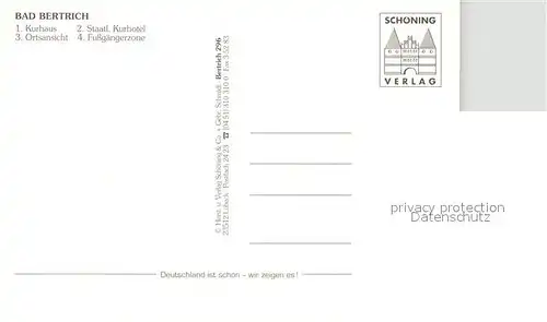 AK / Ansichtskarte Bad_Bertrich Kurhaus Kurhotel  Bad_Bertrich