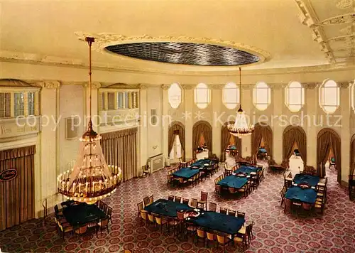 AK / Ansichtskarte Travemuende_Ostseebad Casino Grosser Spielsaal  Travemuende_Ostseebad