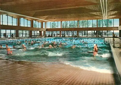 AK / Ansichtskarte Travemuende_Ostseebad Meerwasser Brandungsbad  Travemuende_Ostseebad