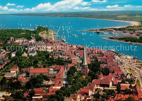 AK / Ansichtskarte Travemuende_Ostseebad Fliegeraufnahme Travemuende_Ostseebad