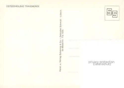 AK / Ansichtskarte Travemuende_Ostseebad  Travemuende_Ostseebad