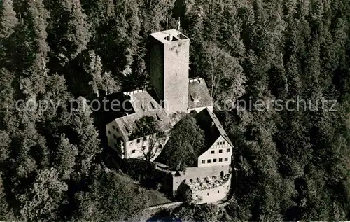 AK / Ansichtskarte Bad_Liebenzell Burg Fliegeraufnahme Bad_Liebenzell