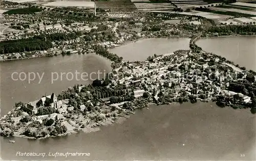 AK / Ansichtskarte Ratzeburg Fliegeraufnahme Ratzeburg