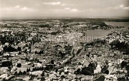 AK / Ansichtskarte Flensburg Fliegeraufnahme Flensburg