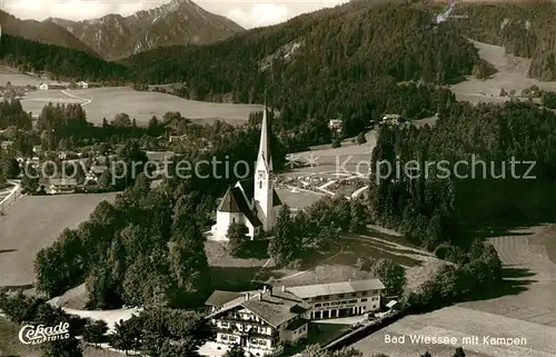 AK / Ansichtskarte Bad_Wiessee mit Kampen Fliegeraufnahme Bad_Wiessee