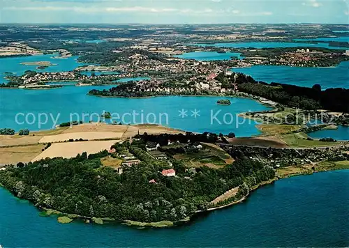 AK / Ansichtskarte Ploen_See Fliegeraufnahme Ploen_See