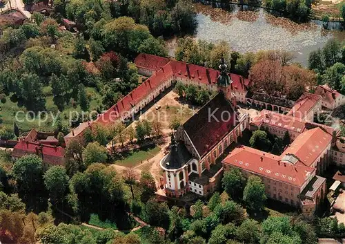 AK / Ansichtskarte Neuzelle Ehem Zisterzienserstift Fliegeraufnahme Neuzelle