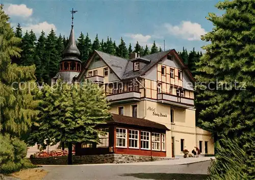 AK / Ansichtskarte Hoelle_Bad_Steben Hotel Koenig David Hoelle_Bad_Steben