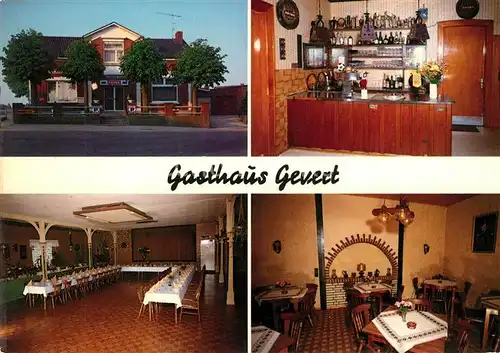 AK / Ansichtskarte Hamwarde Gasthaus Gevert Bar Speisesaal Hamwarde
