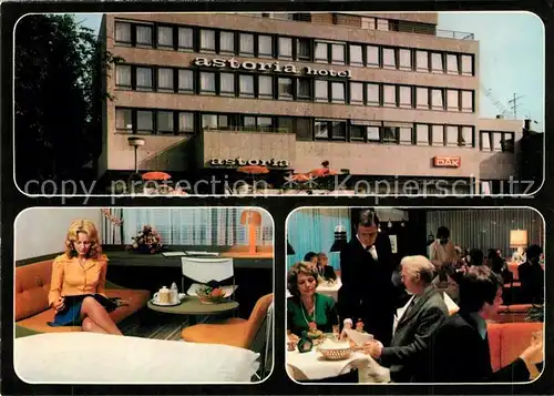 AK / Ansichtskarte Bad_Kissingen Astoria Hotel Gastraum Bad_Kissingen