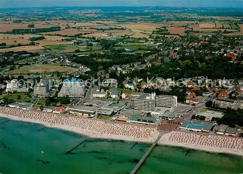 AK / Ansichtskarte Groemitz_Ostseebad Fliegeraufnahme Groemitz_Ostseebad