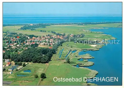 AK / Ansichtskarte Dierhagen_Ostseebad Fliegeraufnahme Dierhagen_Ostseebad