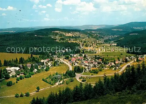 AK / Ansichtskarte Feldberg_Schwarzwald Panorama Blick auf Altglashuetten Falkau Feldberg Schwarzwald