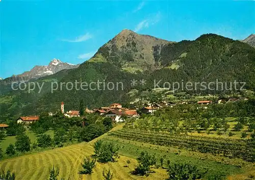 AK / Ansichtskarte Dorf_Tirol Panorama Blick gegen Tschigat Dorf_Tirol