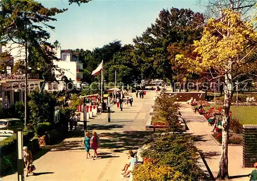 AK / Ansichtskarte Timmendorfer_Strand Kurpromenade Timmendorfer_Strand
