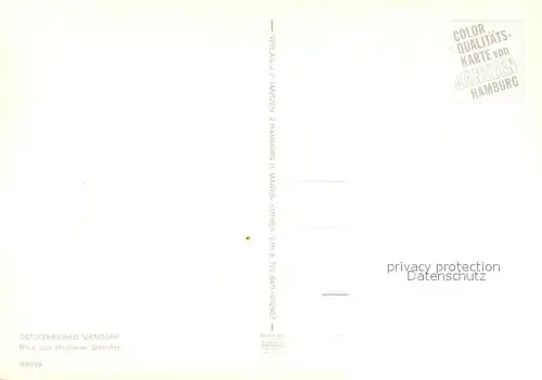 AK / Ansichtskarte Niendorf_Ostseebad Blick zum Brodtener Steilufer Niendorf_Ostseebad