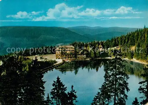 AK / Ansichtskarte Mummelsee Berghotel See im Schwarzwald Mummelsee