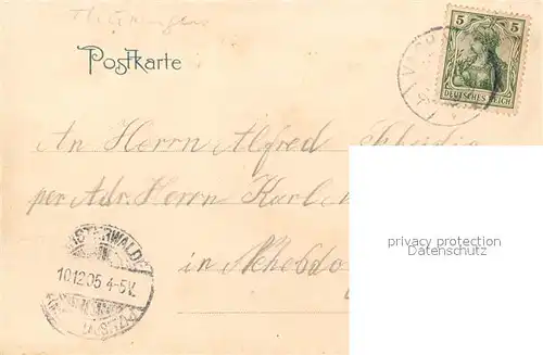 AK / Ansichtskarte Vacha Marktplatz Vacha