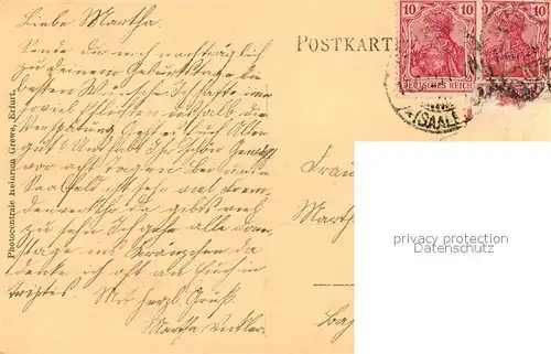 AK / Ansichtskarte Erfurt Christianenheim Erfurt