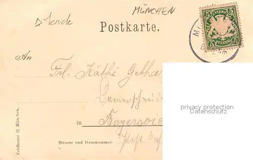 AK / Ansichtskarte Muenchen Bavaria  Muenchen