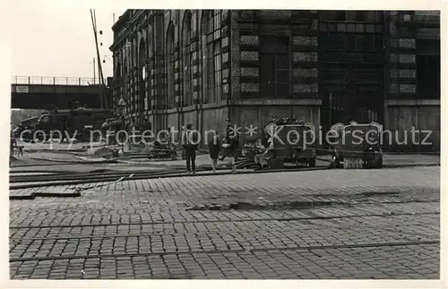 AK / Ansichtskarte Dresden Friedrichstadt Hochwasser Feuerwehr Weisseritzstr.  Dresden