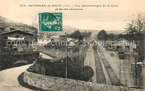 AK / Ansichtskarte Saint Pierre de Boeuf Gare  Saint Pierre de Boeuf