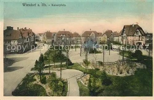 AK / Ansichtskarte Wiesdorf_Leverkusen Kaiserplatz Wiesdorf_Leverkusen