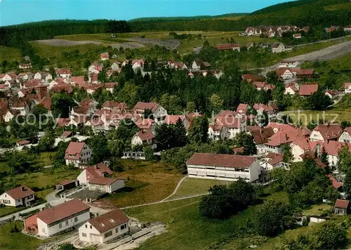 AK / Ansichtskarte Schoemberg_Schwarzwald Fliegeraufnahme Schoemberg Schwarzwald