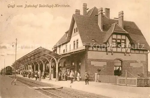 AK / Ansichtskarte Kirchhain_Doberlug Kirchhain Bahnhof Kirchhain